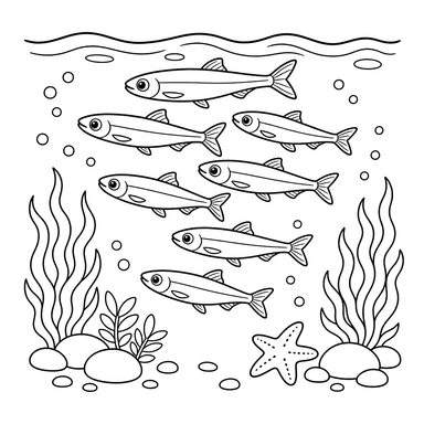 Anchovies Near the Surface