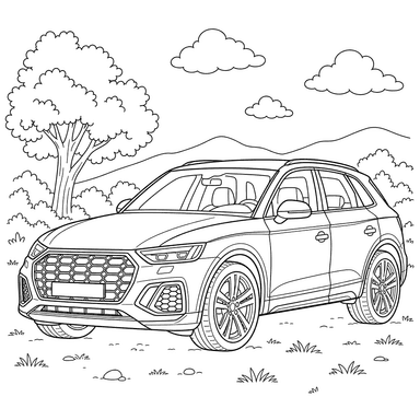 Coloriage Audi SQ5