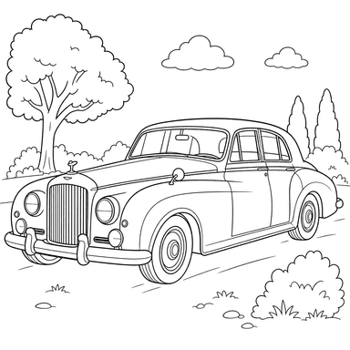 Coloriage Bentley S1