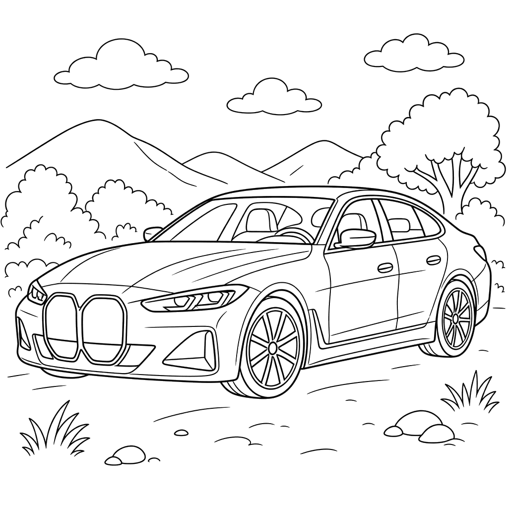 Carro elétrico BMW i4