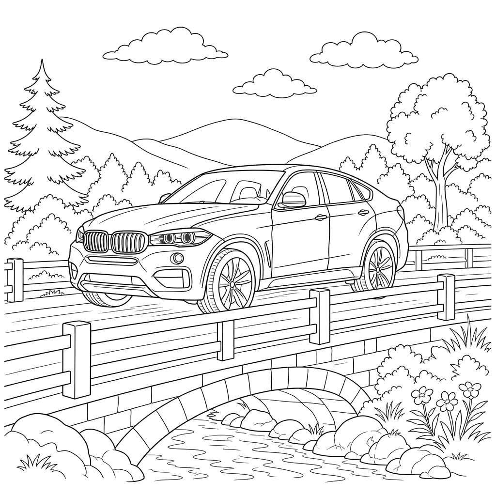 SUV BMW X6 na Ponte