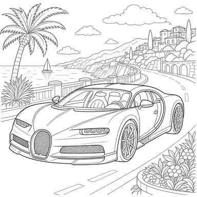 Supercarro Bugatti Chiron