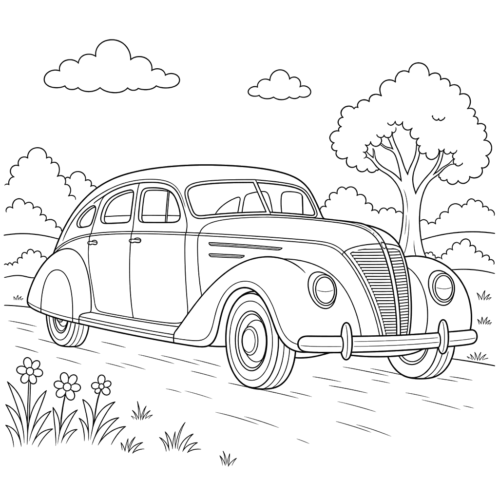 Coloriage Chrysler Airflow