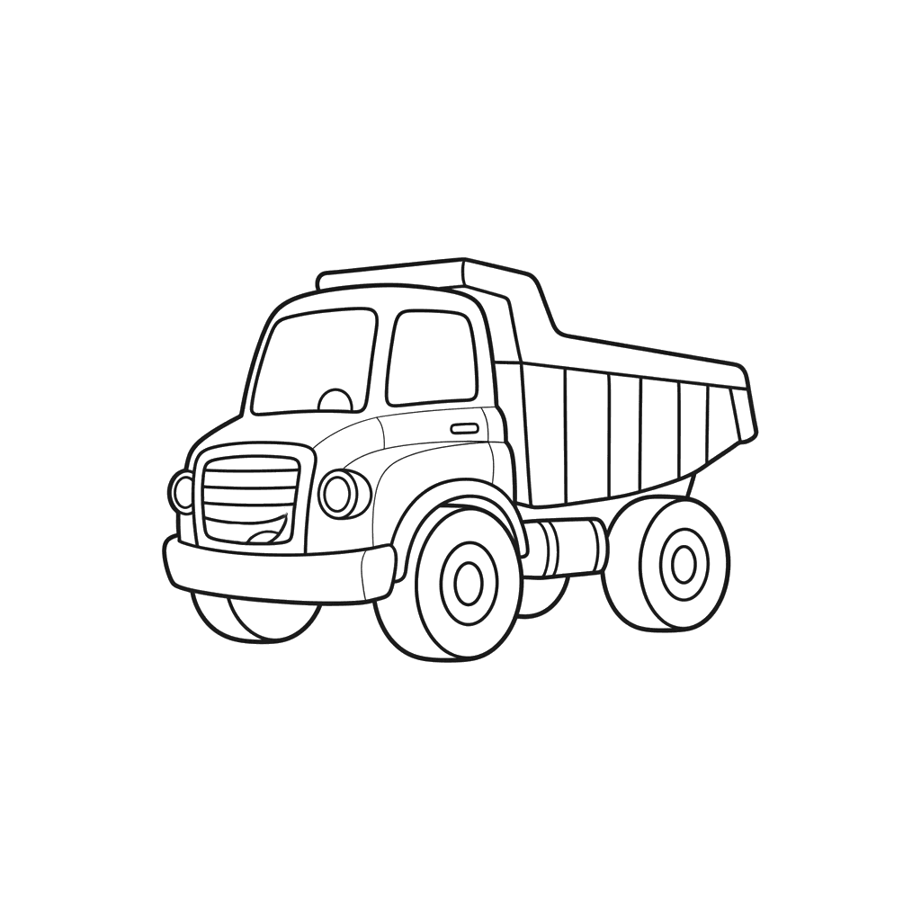 Coloriage Camion