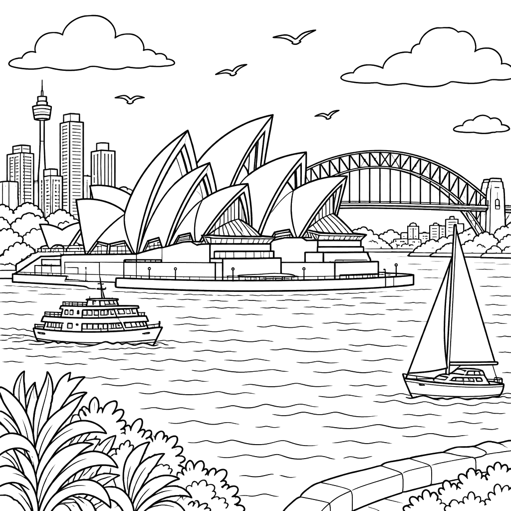 Sydney Opera House, Australia, by the Water