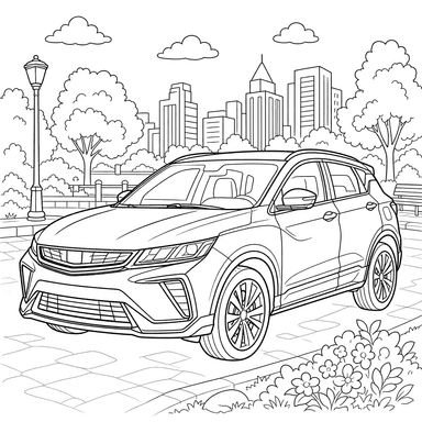 Кроссовер Geely Binyue