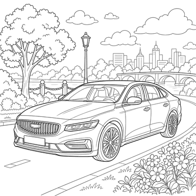 Sedan Geely Preface