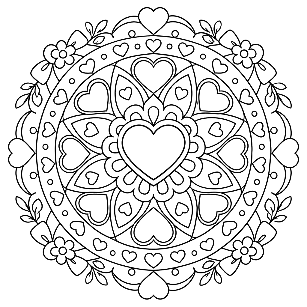 Heart Mandala