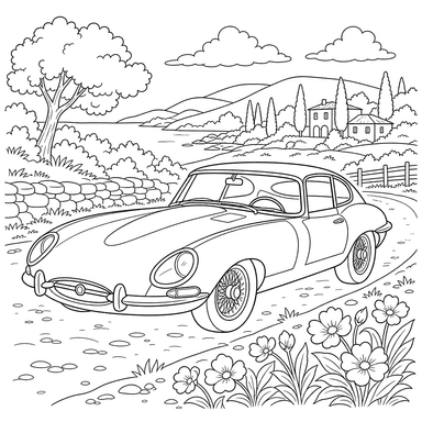 Jaguar E-Type Retro-Sportwagen