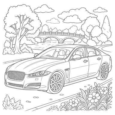 Автомобиль Ягуар XF
