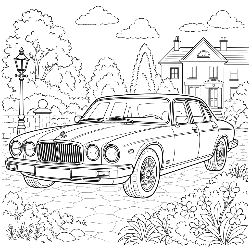 Carro Clássico Jaguar XJ