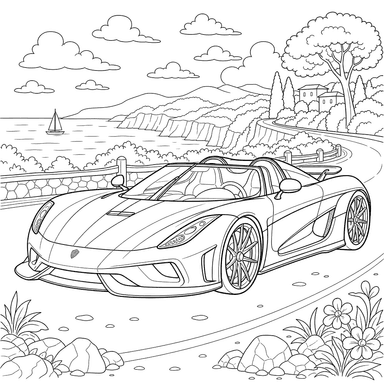 Supercarro Koenigsegg Regera