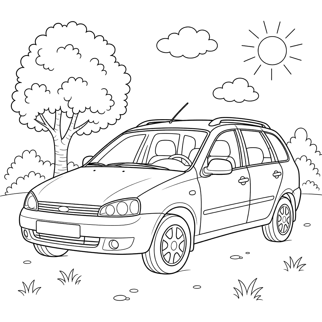 LADA Kalina Car