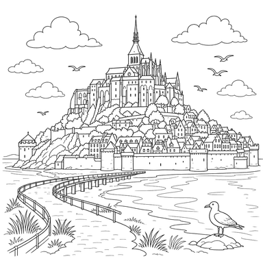 Mont Saint-Michel Abbey