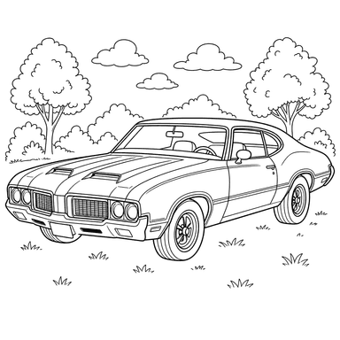 Coche Clásico Oldsmobile 442