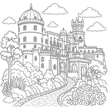 Palais de Pena au Portugal