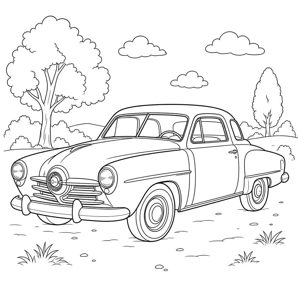 Coloriage Studebaker Champion