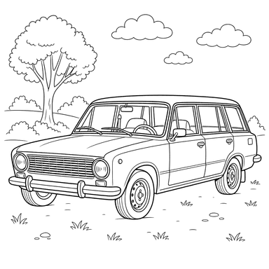 VAZ-2102 Classic Car