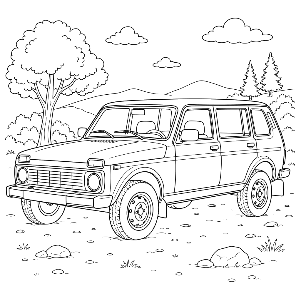 Carro Off-Road VAZ-2131