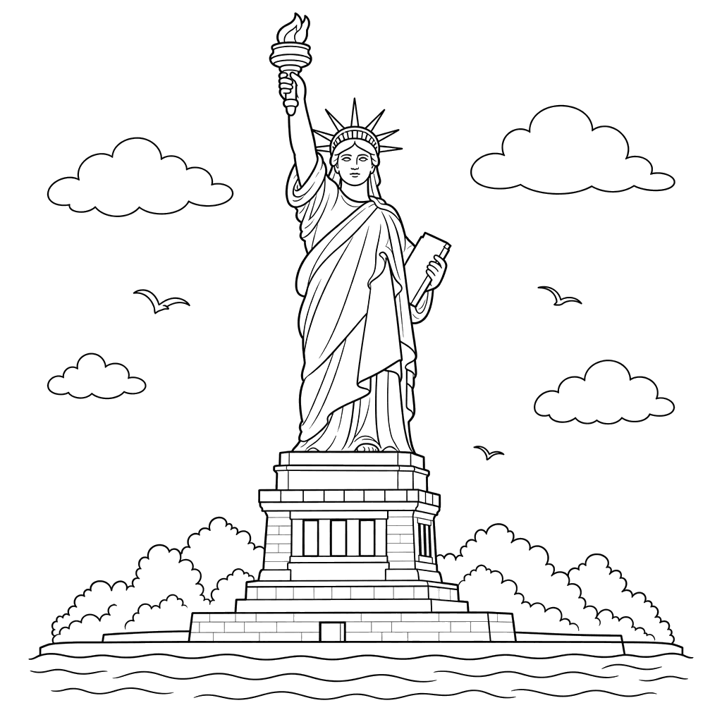 Statue of Liberty with Torch
